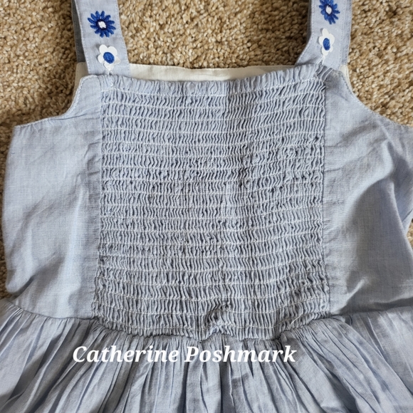 ♥️NWT♥️ BODEN GIRLS CHAMBRAY DRESS - Picture 7 of 15